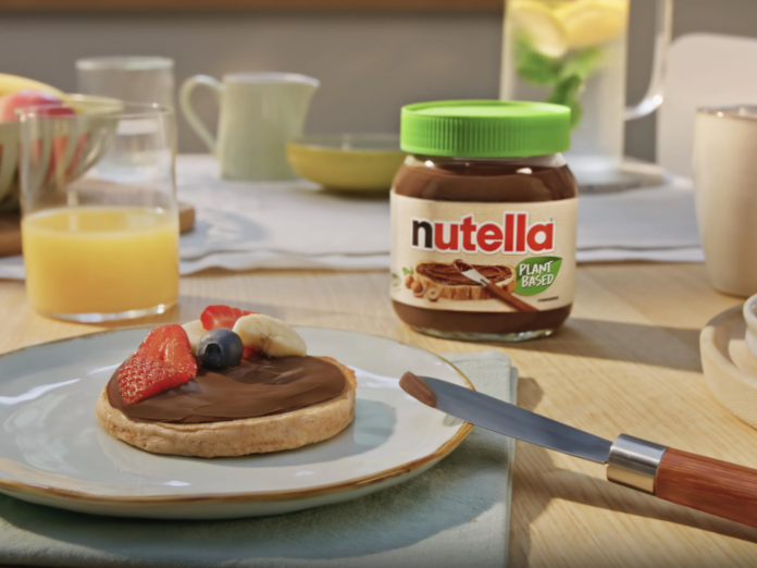 Ferrero lança versão vegana da Nutella