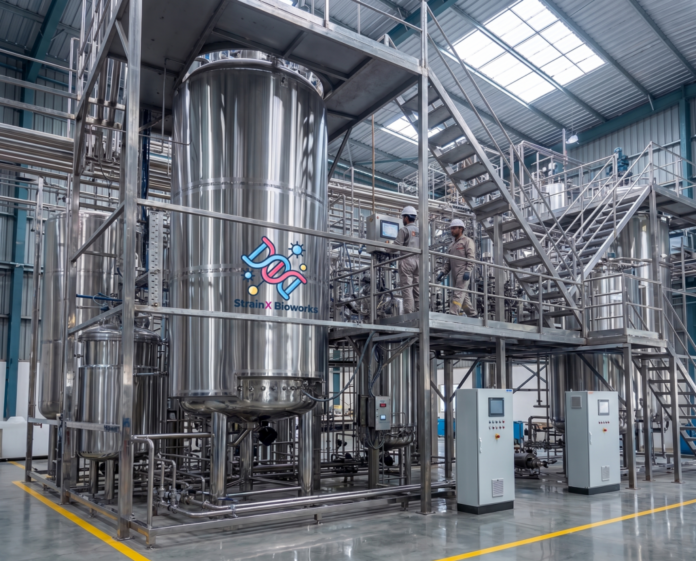 instalação industrial de fermentação de precisão na Índia