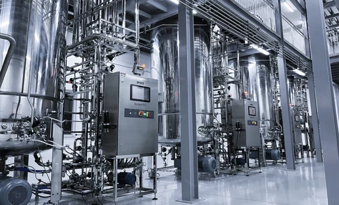 Biorreator para fermentação contínua aplicada à produção de proteínas por fermentação de precisão